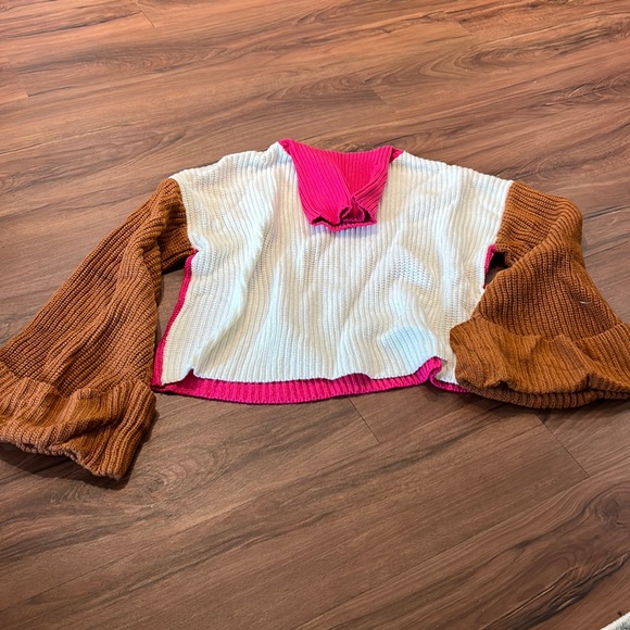 Color block turtle neck - Picture 1 of 3